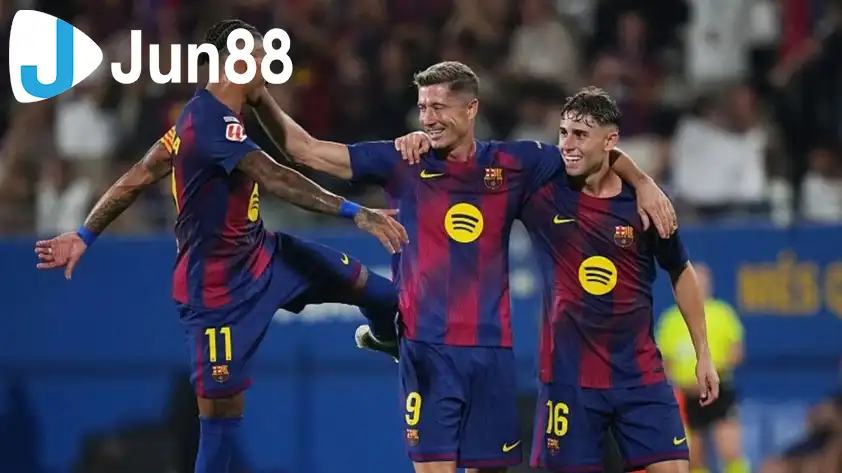 Barca tự tin khi phải làm khách trước Newcastle. (Ảnh: Internet)