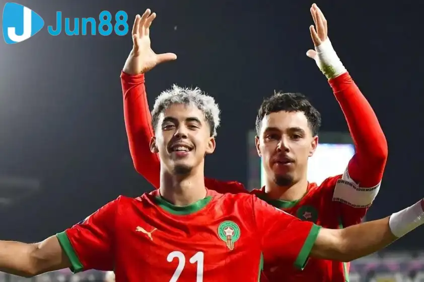 U20 Ma rốc có bàn thắng vươn lên dẫn trước. Ảnh: IPP U20 Ma rốc có bàn thắng vươn lên dẫn trước. Ảnh: IPP